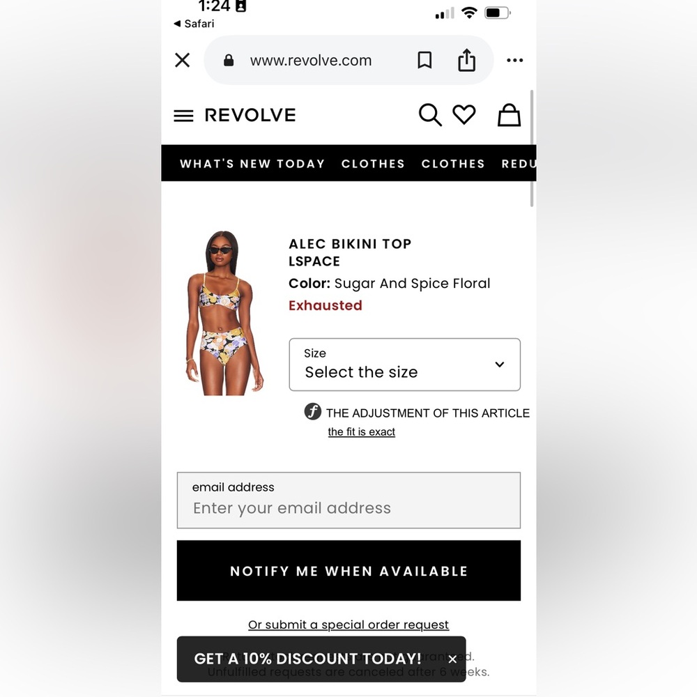 REVOLVE L*Space Alec Floral Bikini Set M/L NWT - Picture 11 of 11